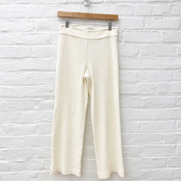 Avenue Montaigne || Alex Corduroy Wide Leg Pull On Pants Ivory Cream 4 - Picture 2 of 11